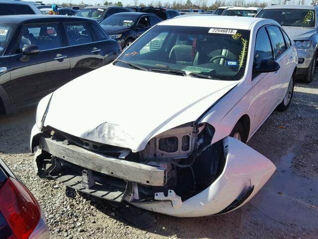 2G1WU583381220137 - 2008 CHEVROLET IMPALA LTZ WHITE photo 2