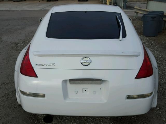 JN1AZ34D44T164092 - 2004 NISSAN 350Z COUPE WHITE photo 6