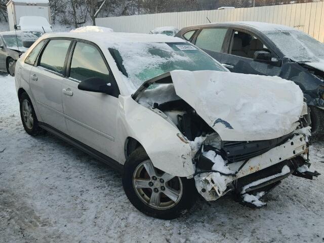 1G1ZT62845F339894 - 2005 CHEVROLET MALIBU MAX WHITE photo 1