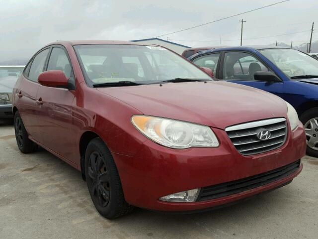 KMHDU46D07U141429 - 2007 HYUNDAI ELANTRA GL RED photo 1