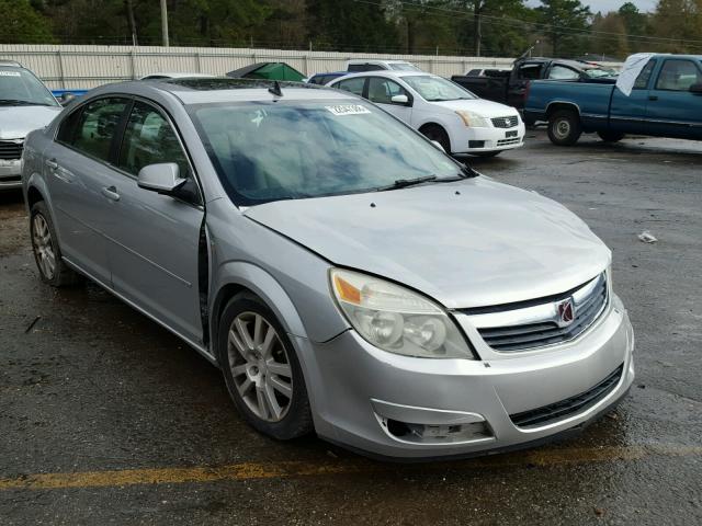 1G8ZS57N78F151453 - 2008 SATURN AURA XE SILVER photo 1