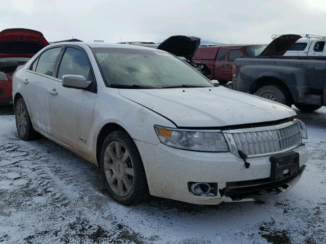 3LNHM26T17R650658 - 2007 LINCOLN MKZ WHITE photo 1