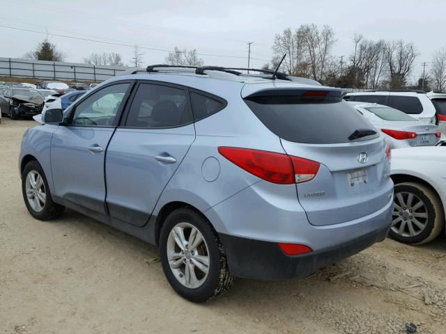 KM8JUCAC3DU643794 - 2013 HYUNDAI TUCSON GLS SILVER photo 3