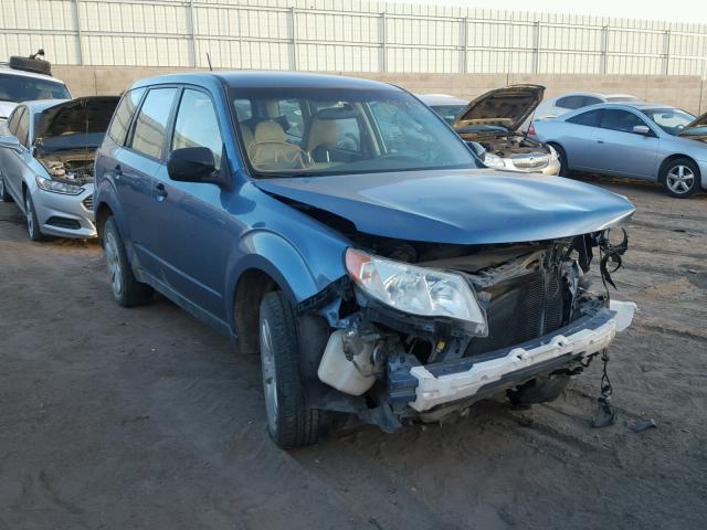 JF2SH61629H720729 - 2009 SUBARU FORESTER 2 BLUE photo 1