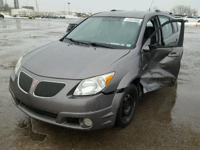 5Y2SL65836Z453566 - 2006 PONTIAC VIBE GRAY photo 2