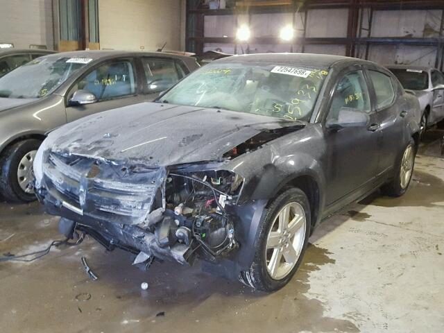 1B3LC56R88N625933 - 2008 DODGE AVENGER SX BLACK photo 2