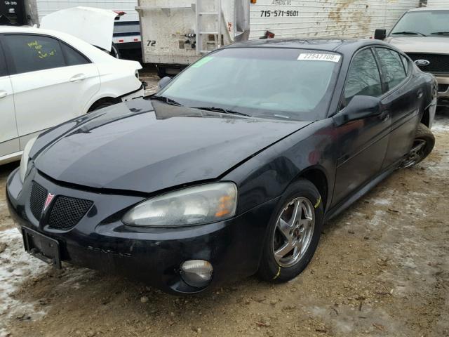 2G2WS522641131366 - 2004 PONTIAC GRAND PRIX BLACK photo 2