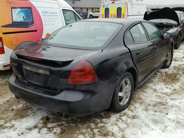 2G2WS522641131366 - 2004 PONTIAC GRAND PRIX BLACK photo 4