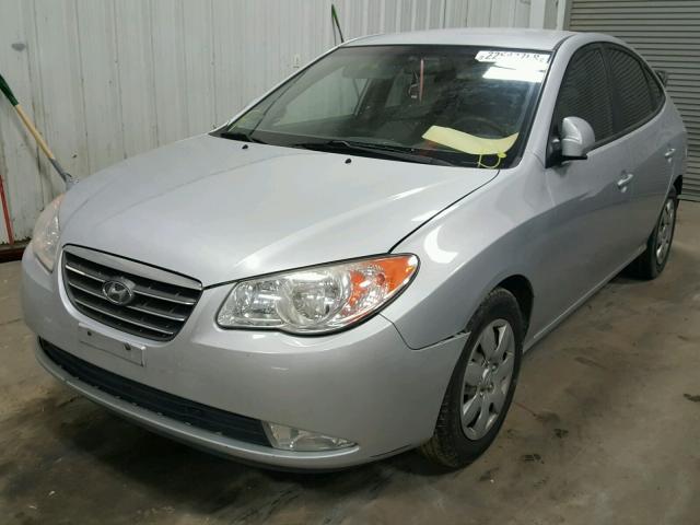 KMHDU46D79U602189 - 2009 HYUNDAI ELANTRA GL SILVER photo 2