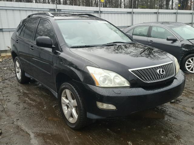 JTJHA31U740010014 - 2004 LEXUS RX 330 BLACK photo 1