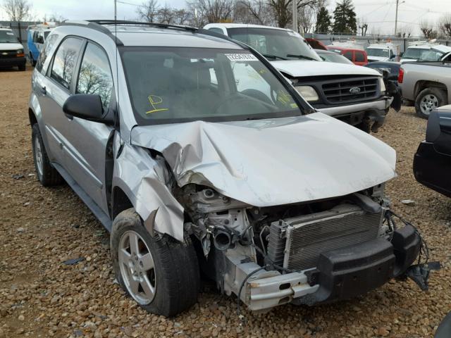 2CNDL23F956081305 - 2005 CHEVROLET EQUINOX LS SILVER photo 1