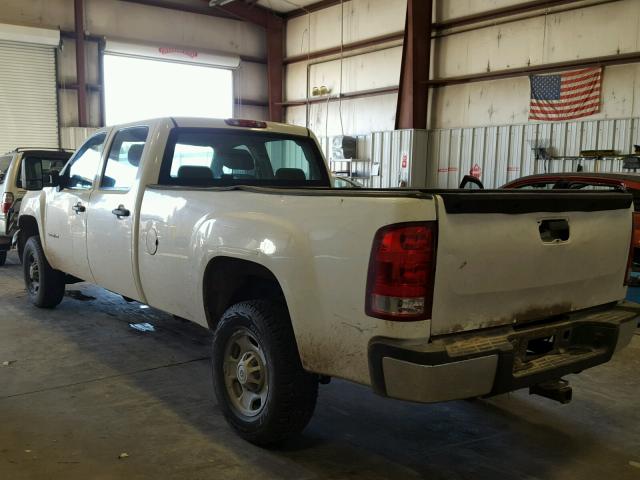 1GC1KVCG7BF224385 - 2011 CHEVROLET SILVERADO WHITE photo 3