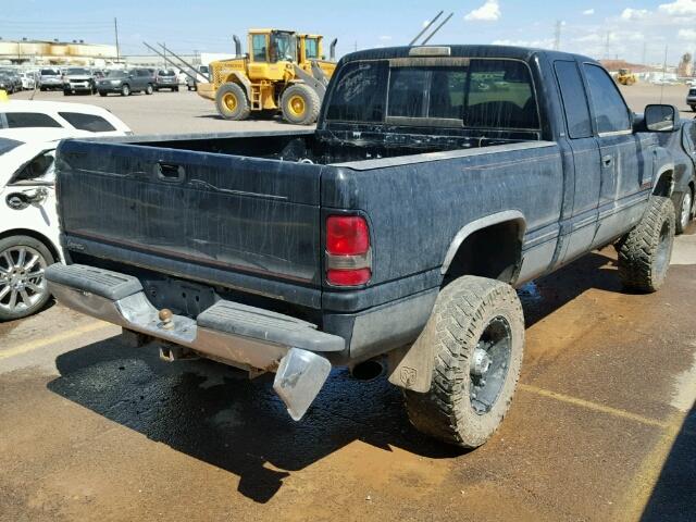 3B7KF23641G714116 - 2001 DODGE RAM 2500 BLACK photo 4