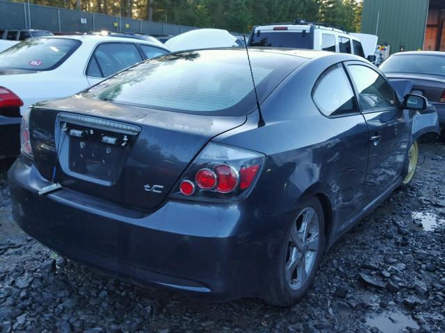 JTKDE167080233197 - 2008 TOYOTA SCION TC BLUE photo 4