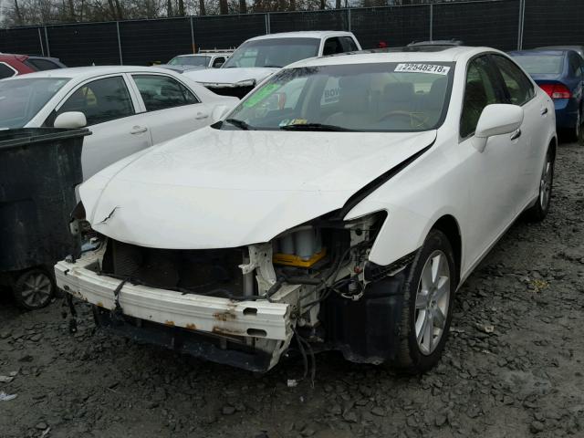 JTHBJ46G972031875 - 2007 LEXUS ES 350 WHITE photo 2