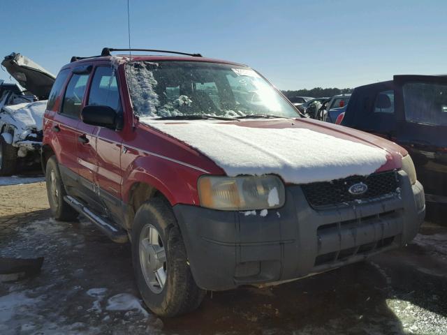 1FMYU011X1KF63198 - 2001 FORD ESCAPE XLS RED photo 1