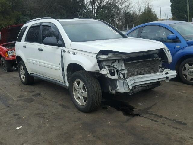 2CNDL23FX86301426 - 2008 CHEVROLET EQUINOX LS WHITE photo 1