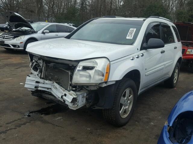 2CNDL23FX86301426 - 2008 CHEVROLET EQUINOX LS WHITE photo 2