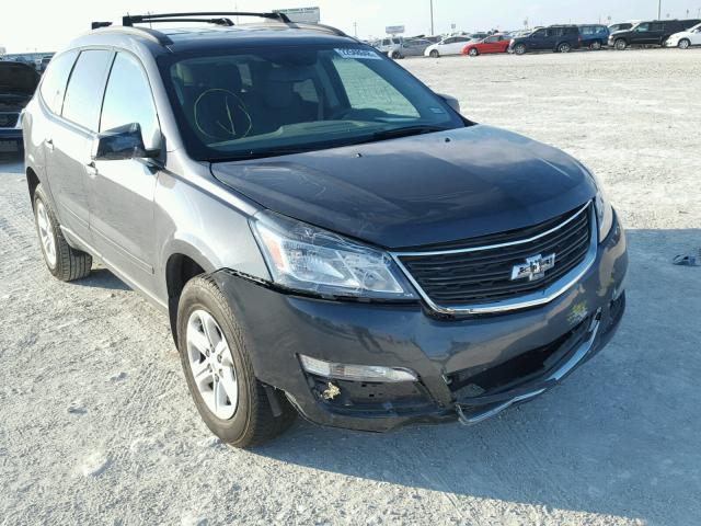 1GNKRFED8DJ228333 - 2013 CHEVROLET TRAVERSE L BLUE photo 1