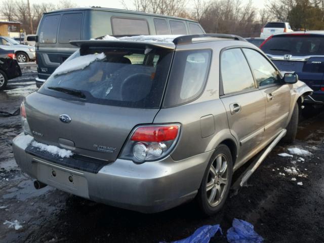 JF1GG68686H806223 - 2006 SUBARU IMPREZA OU SILVER photo 4