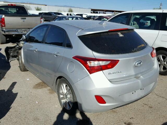 KMHD35LE8DU022660 - 2013 HYUNDAI ELANTRA GT SILVER photo 3