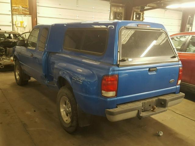 1FTZR15V8YPA51000 - 2000 FORD RANGER SUP BLUE photo 3