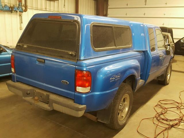 1FTZR15V8YPA51000 - 2000 FORD RANGER SUP BLUE photo 4