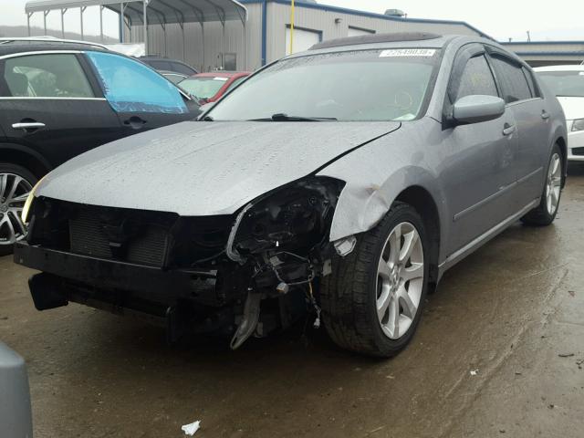 1N4BA41E48C809217 - 2008 NISSAN MAXIMA SE SILVER photo 2