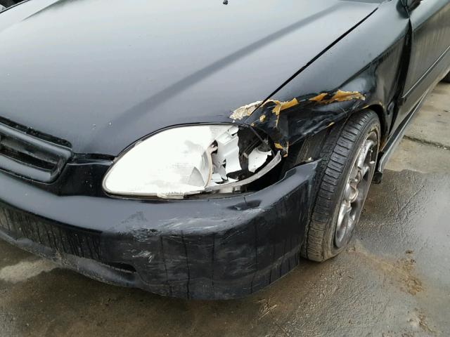 1HGEJ8244WL043234 - 1998 HONDA CIVIC EX შავი ფოტო 9