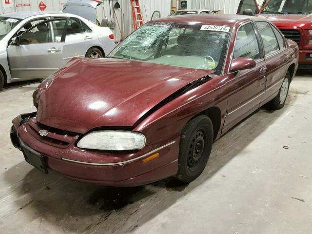 2G1WL52M8W9236028 - 1998 CHEVROLET LUMINA BAS მუქწითელი ფოტო 2