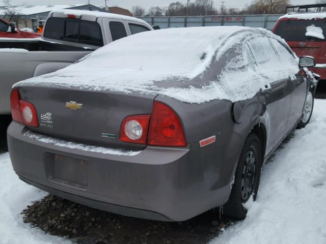 1G1ZA5EU6BF305850 - 2011 CHEVROLET MALIBU LS BROWN photo 4