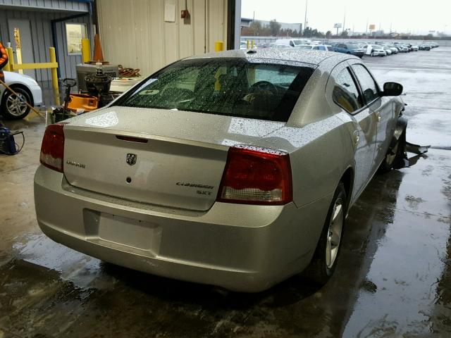 2B3CA3CV7AH152570 - 2010 DODGE CHARGER SX SILVER photo 4