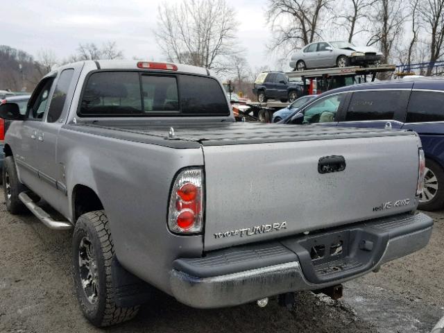 5TBBT44151S153832 - 2001 TOYOTA TUNDRA ACC GRAY photo 3