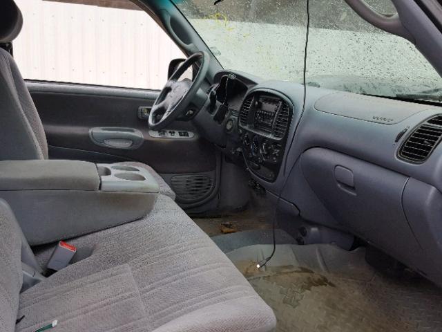 5TBBT44151S153832 - 2001 TOYOTA TUNDRA ACC GRAY photo 5