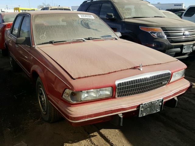 3G4AG55N2PS612183 - 1993 BUICK CENTURY SP BURGUNDY photo 1