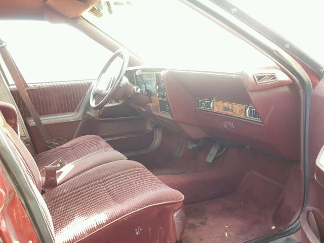 3G4AG55N2PS612183 - 1993 BUICK CENTURY SP BURGUNDY photo 5