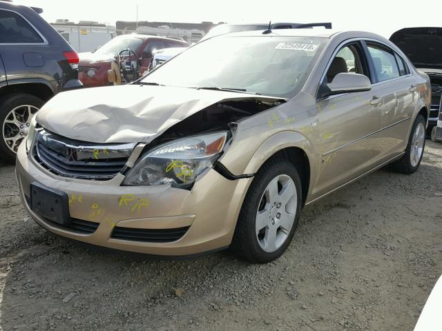 1G8ZS57N07F315480 - 2007 SATURN AURA XE GOLD photo 2