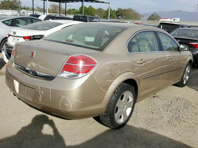 1G8ZS57N07F315480 - 2007 SATURN AURA XE GOLD photo 4