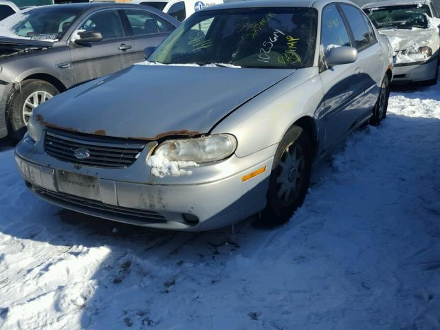 1G1NE52M3X6197458 - 1999 CHEVROLET MALIBU LS 灰色 照片 2