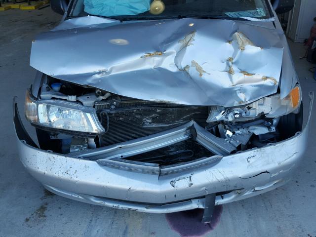 5FNRL18504B090343 - 2004 HONDA ODYSSEY LX SILVER photo 9