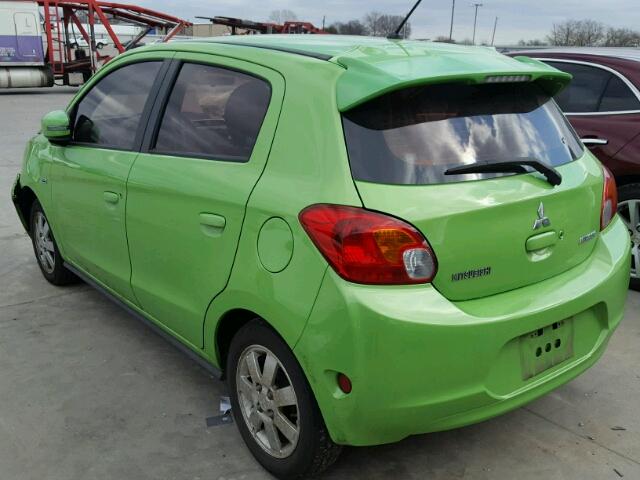 ML32A4HJ0FH010468 - 2015 MITSUBISHI MIRAGE ES GREEN photo 3