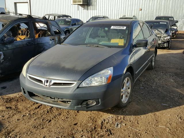 1HGCM66357A043504 - 2007 HONDA ACCORD LX GRAY photo 2