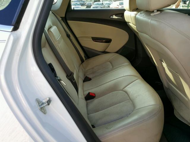 1G4PP5SK8D4256418 - 2013 BUICK VERANO WHITE photo 6