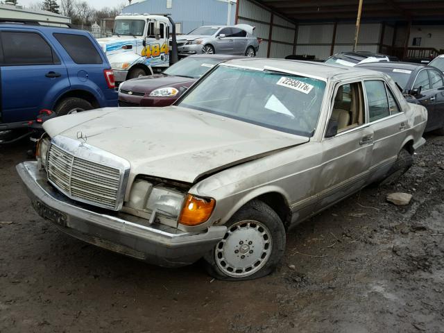 WDBCB34D4MA594791 - 1991 MERCEDES-BENZ 350 SD SILVER photo 2