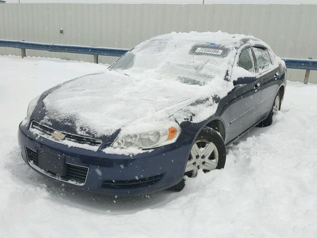 2G1WB58K479406850 - 2007 CHEVROLET IMPALA LS BLUE photo 2