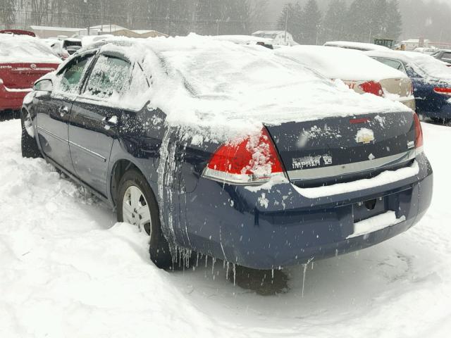 2G1WB58K479406850 - 2007 CHEVROLET IMPALA LS BLUE photo 3