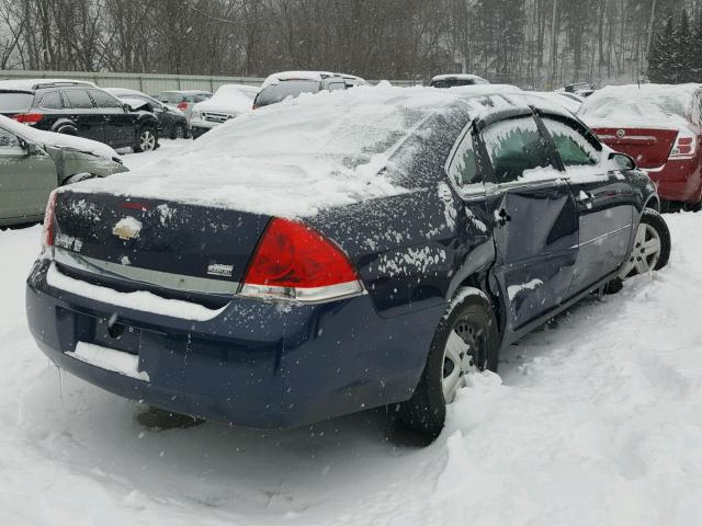 2G1WB58K479406850 - 2007 CHEVROLET IMPALA LS BLUE photo 4