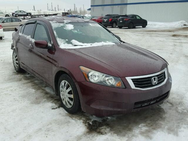 1HGCP26329A808266 - 2009 HONDA ACCORD LX BURGUNDY photo 1