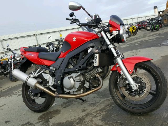 JS1VP53A462103772 - 2006 SUZUKI SV650 RED photo 1