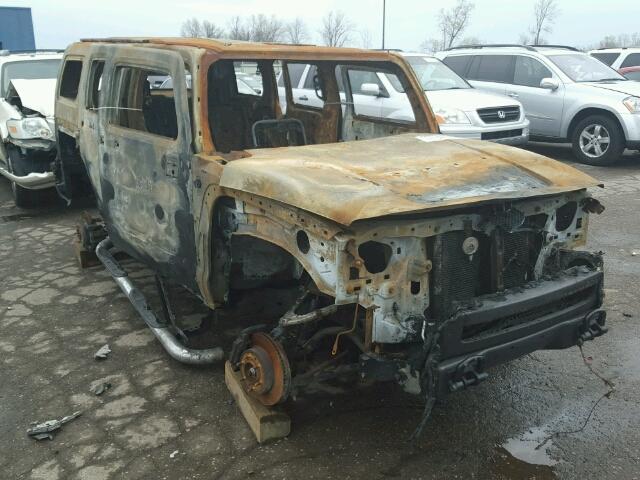 5GTDN136068222016 - 2006 HUMMER H3 BURN photo 1